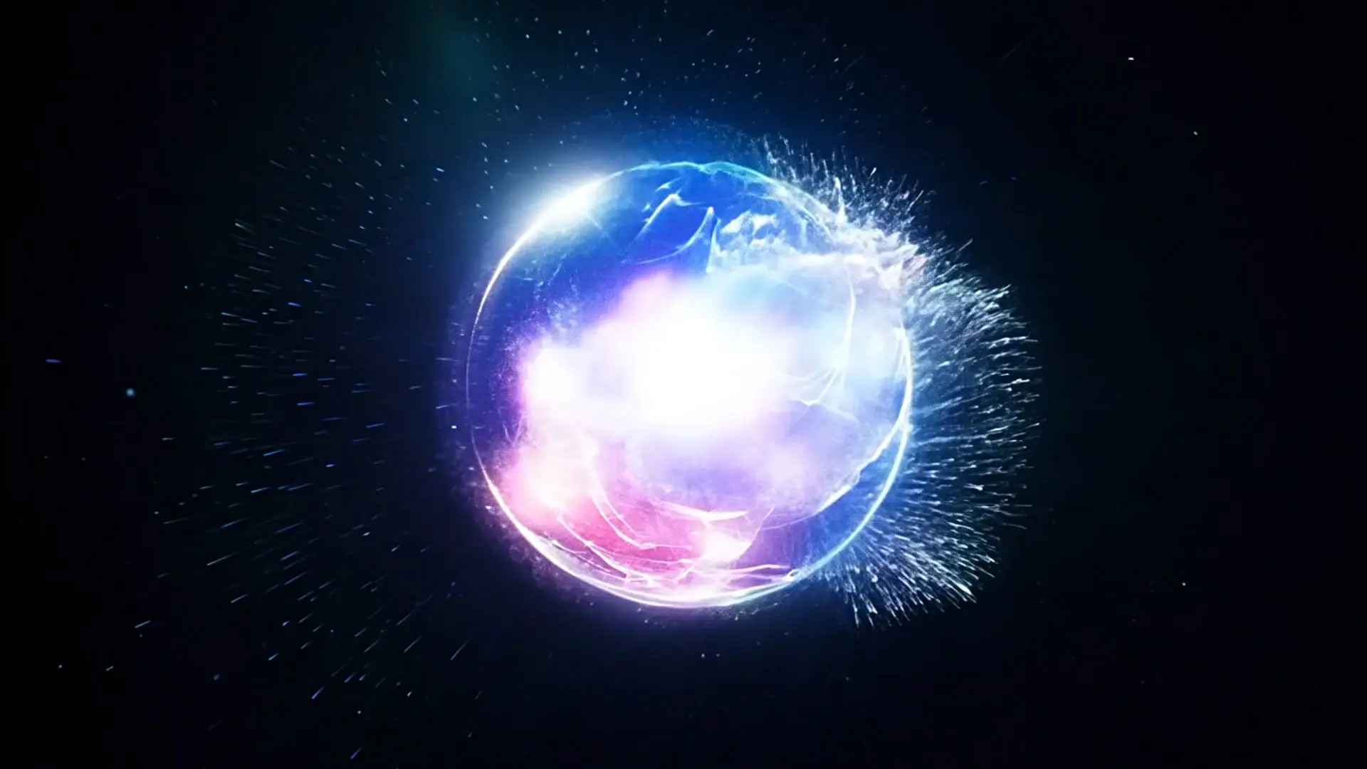 Dual-Tone Energy Explosion Overlay for Motion Graphic Videos